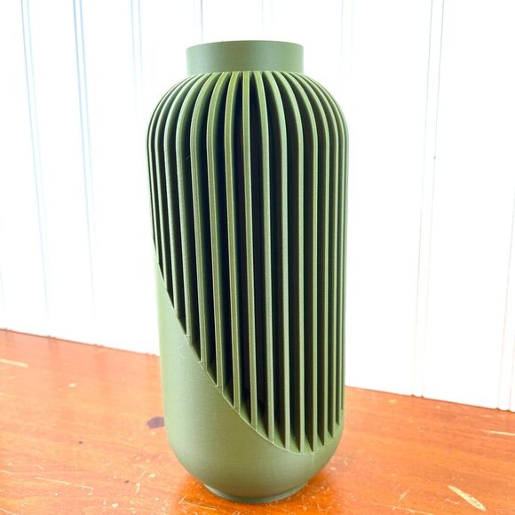 Modern Flower Vase, Okos Flower Vase, Multiple Colors - Picture 3 of 10